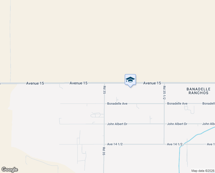 map of restaurants, bars, coffee shops, grocery stores, and more near 14921 Road 35 in Madera