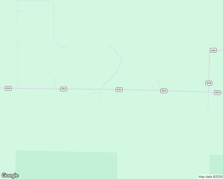 map of restaurants, bars, coffee shops, grocery stores, and more near County Road U-654 in Birch Tree