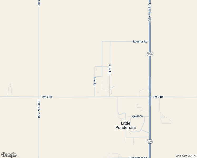 map of restaurants, bars, coffee shops, grocery stores, and more near Hollow E0030 in Turpin