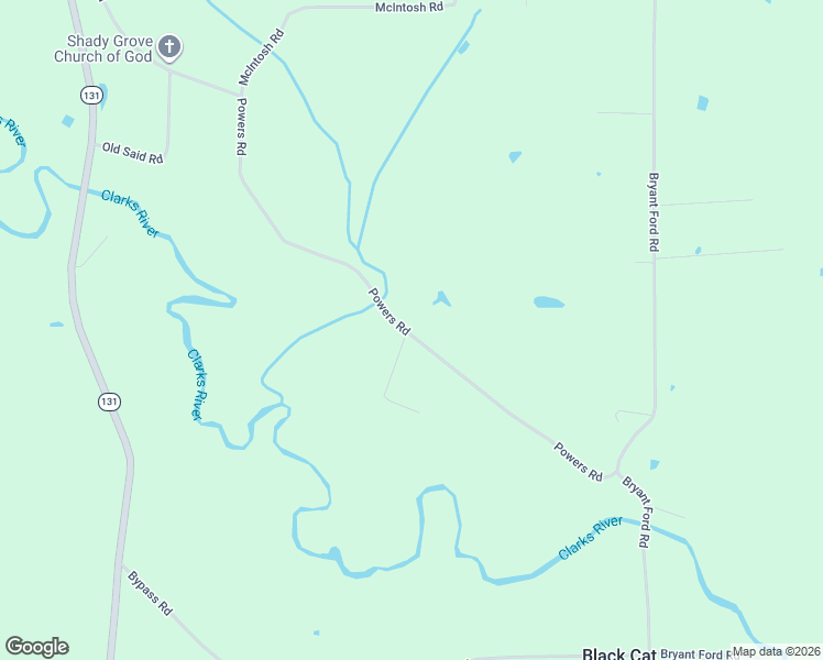map of restaurants, bars, coffee shops, grocery stores, and more near 1601-1609 Powers Road in Paducah