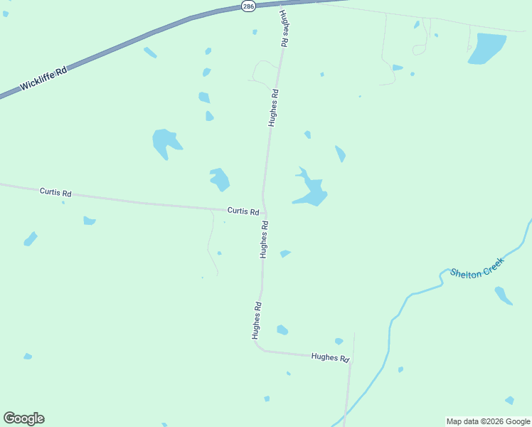 map of restaurants, bars, coffee shops, grocery stores, and more near 1400 Hughes Road in Wickliffe