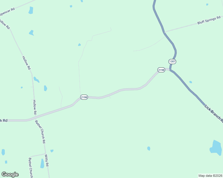 map of restaurants, bars, coffee shops, grocery stores, and more near 1567-2299 Lick Branch Road in Glasgow