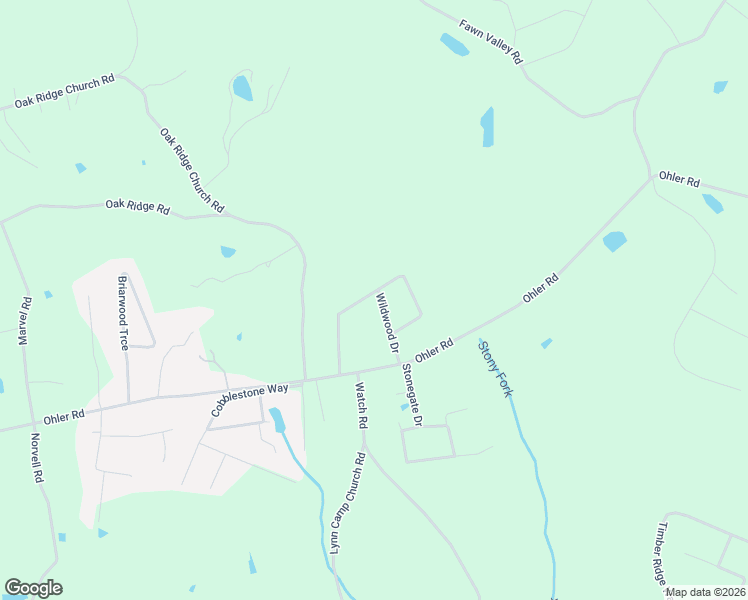 map of restaurants, bars, coffee shops, grocery stores, and more near 205 Wildwood Drive in Corbin