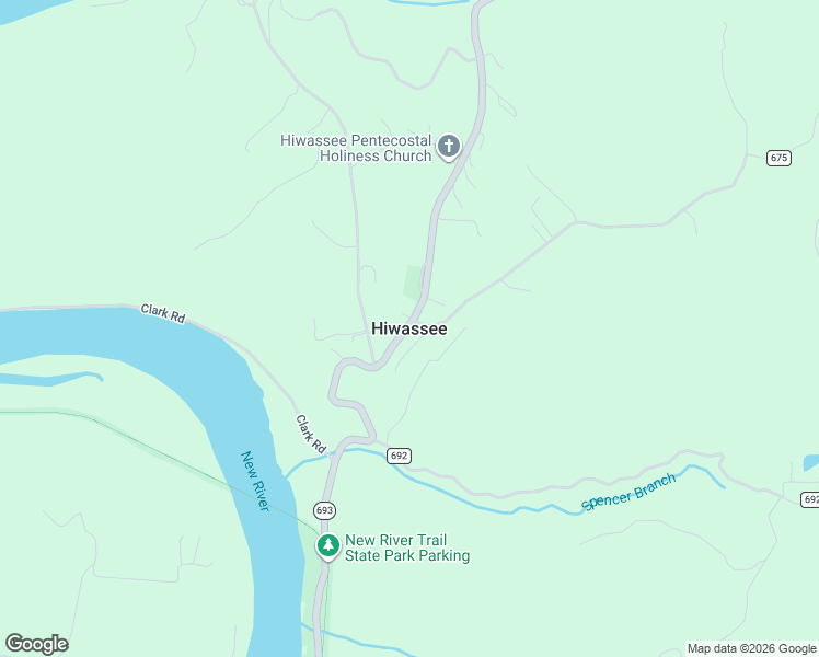 map of restaurants, bars, coffee shops, grocery stores, and more near in Hiwassee