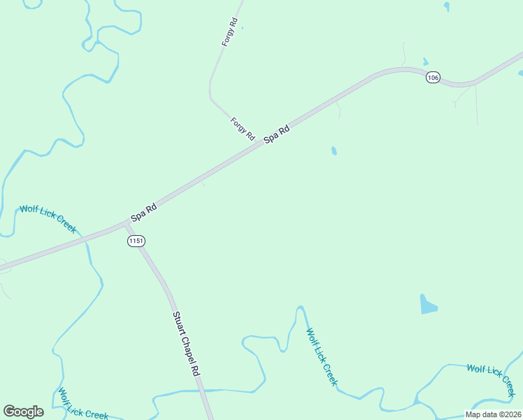 map of restaurants, bars, coffee shops, grocery stores, and more near 1433 Spa Road in Lewisburg