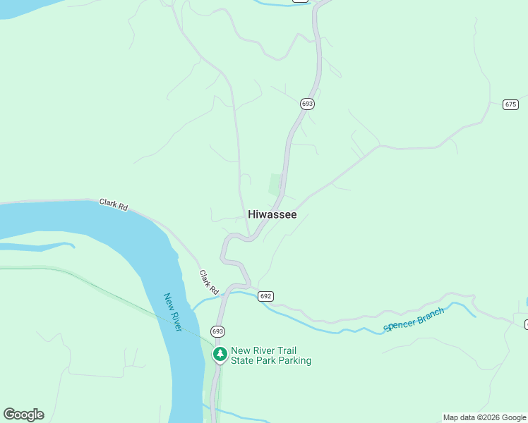 map of restaurants, bars, coffee shops, grocery stores, and more near 1797 Julia Simpkins Road in Hiwassee