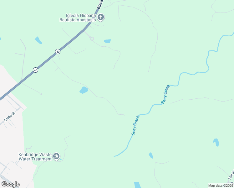 map of restaurants, bars, coffee shops, grocery stores, and more near 3 Flags Road in Kenbridge