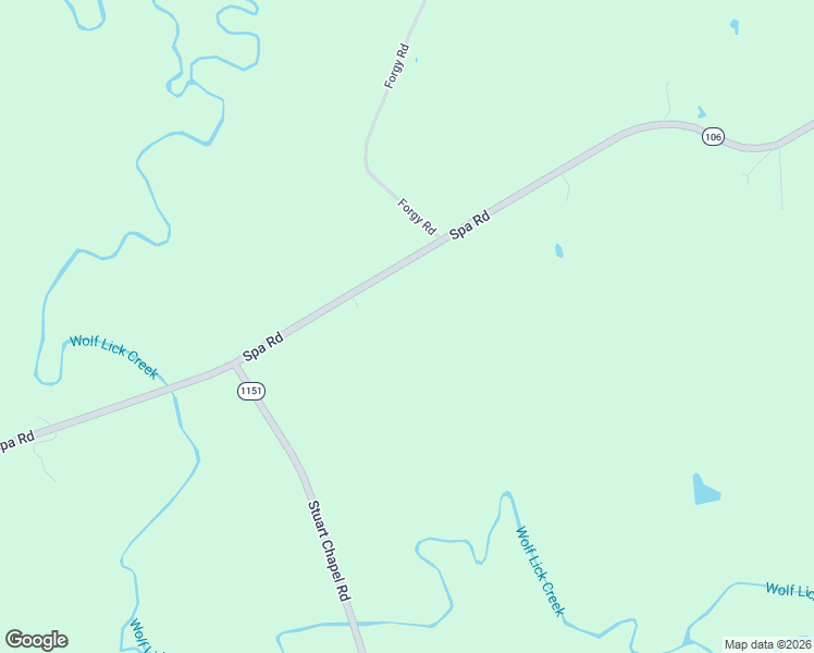 map of restaurants, bars, coffee shops, grocery stores, and more near 1433 Spa Road in Lewisburg