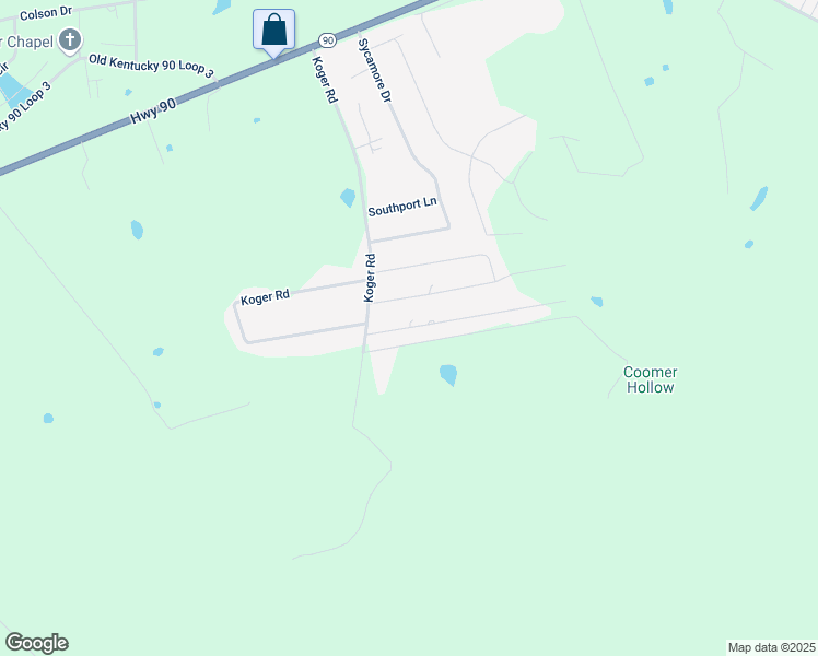 map of restaurants, bars, coffee shops, grocery stores, and more near 484 Bonnie Blue Lane in Bronston