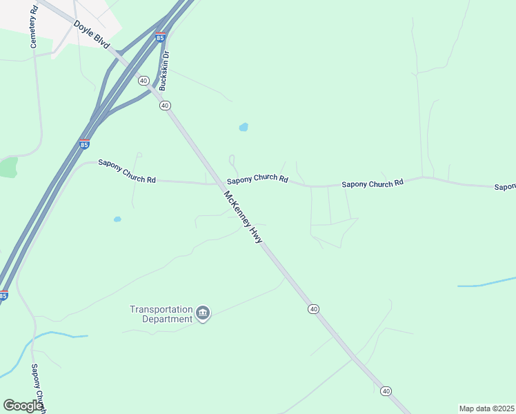 map of restaurants, bars, coffee shops, grocery stores, and more near 11802 McKenney Highway in McKenney