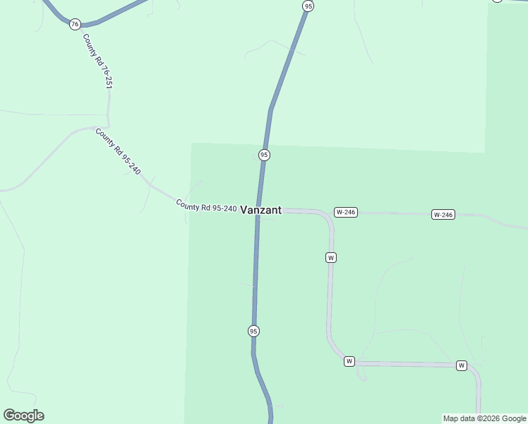 map of restaurants, bars, coffee shops, grocery stores, and more near in Vanzant