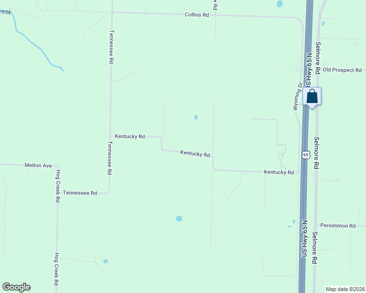 map of restaurants, bars, coffee shops, grocery stores, and more near 665-855 Kentucky Rd in Ozark