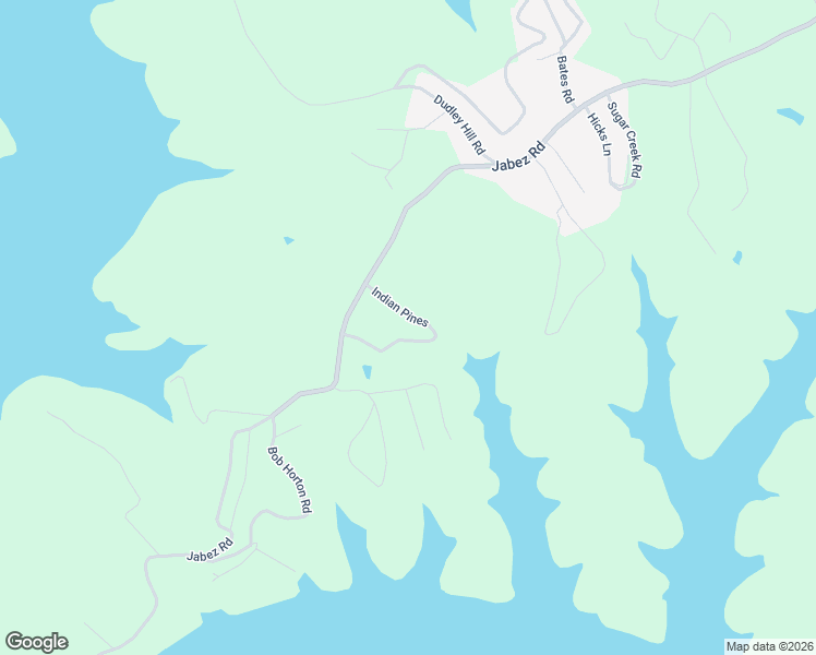 map of restaurants, bars, coffee shops, grocery stores, and more near Indian Pines in Monticello