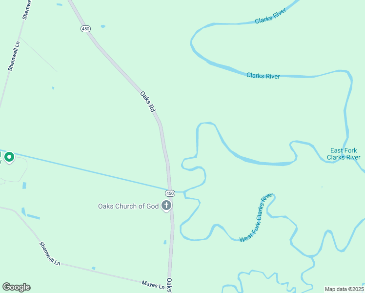 map of restaurants, bars, coffee shops, grocery stores, and more near 3222-5114 Oaks Road in Paducah