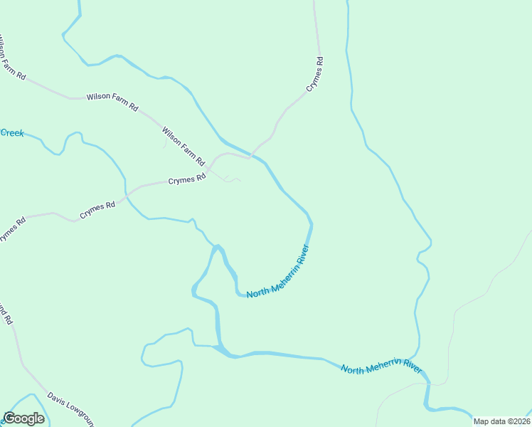 map of restaurants, bars, coffee shops, grocery stores, and more near 838 Crymes Road in Keysville