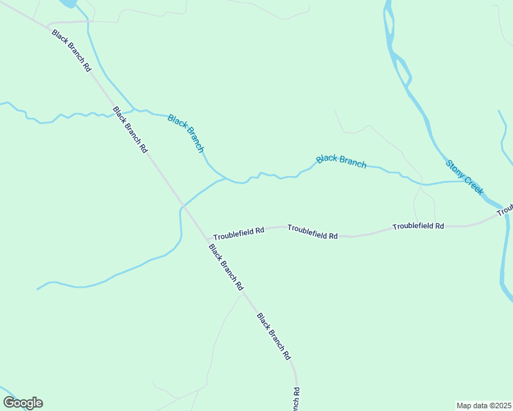 map of restaurants, bars, coffee shops, grocery stores, and more near 25424 Troublefield Road in Stony Creek
