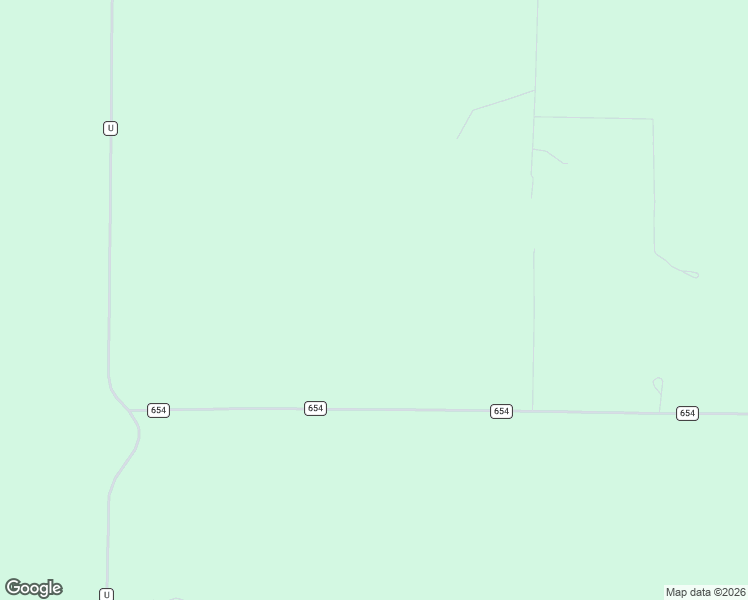 map of restaurants, bars, coffee shops, grocery stores, and more near County Road U-654 in Birch Tree