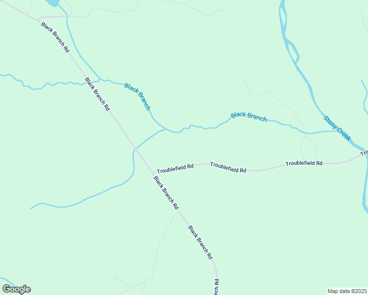 map of restaurants, bars, coffee shops, grocery stores, and more near 25424 Troublefield Road in Stony Creek