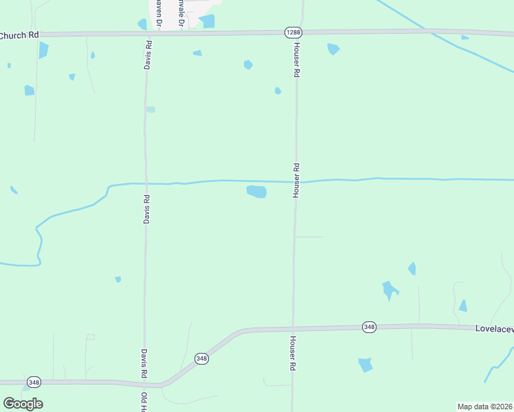 map of restaurants, bars, coffee shops, grocery stores, and more near Houser Road in Boaz