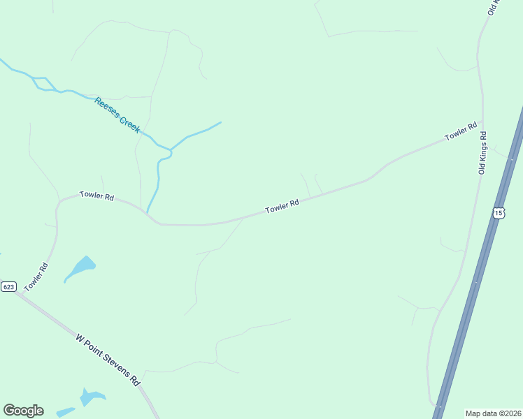 map of restaurants, bars, coffee shops, grocery stores, and more near 1359 Towler Road in Drakes Branch