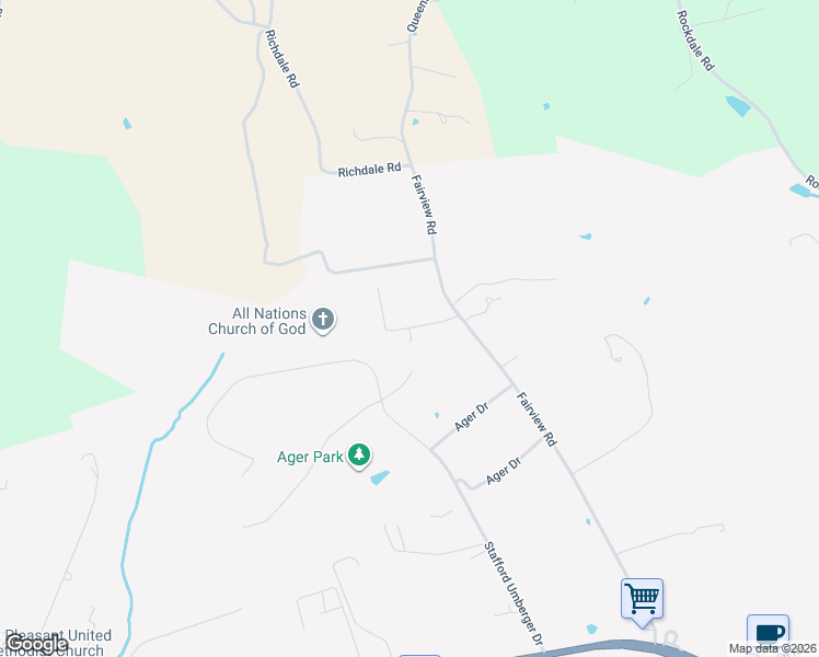 map of restaurants, bars, coffee shops, grocery stores, and more near 158 Havens Road in Wytheville