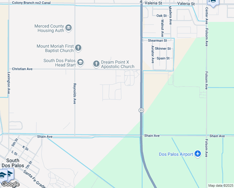 map of restaurants, bars, coffee shops, grocery stores, and more near 21684 Hammonds Circle in Dos Palos