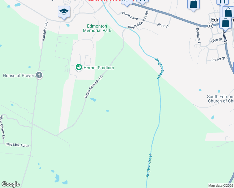 map of restaurants, bars, coffee shops, grocery stores, and more near 665 Ralph Edwards Road in Edmonton