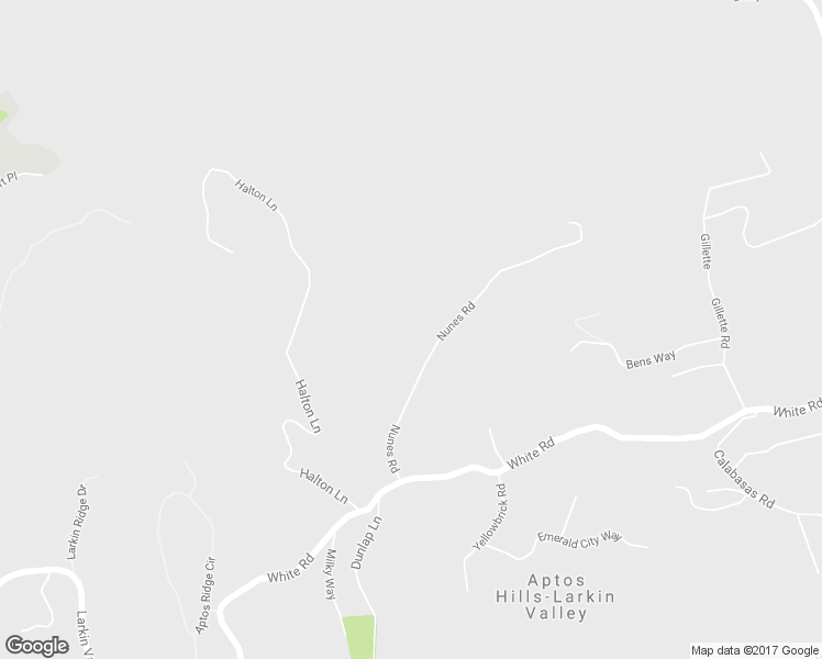 map of restaurants, bars, coffee shops, grocery stores, and more near 55 Nunes Road in Watsonville