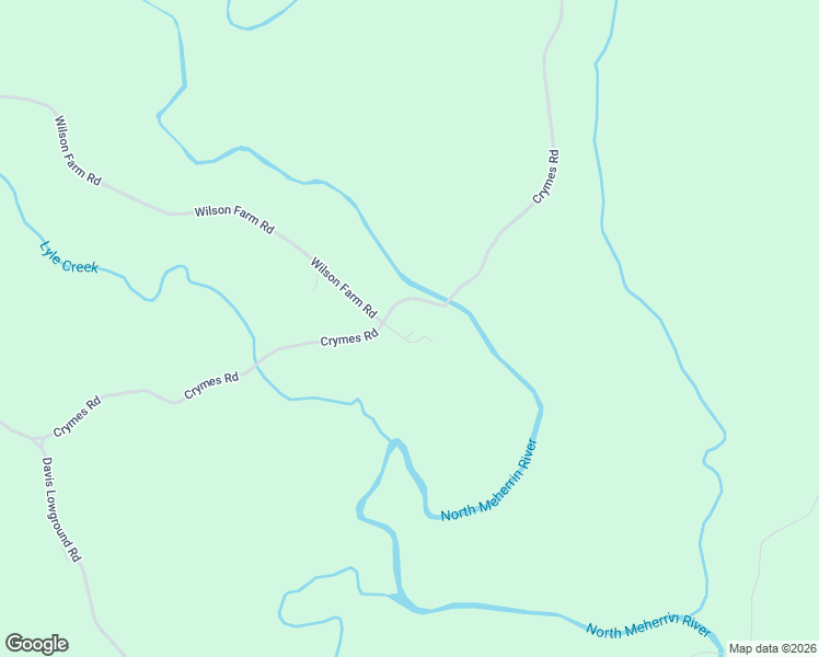 map of restaurants, bars, coffee shops, grocery stores, and more near 838 Crymes Road in Keysville
