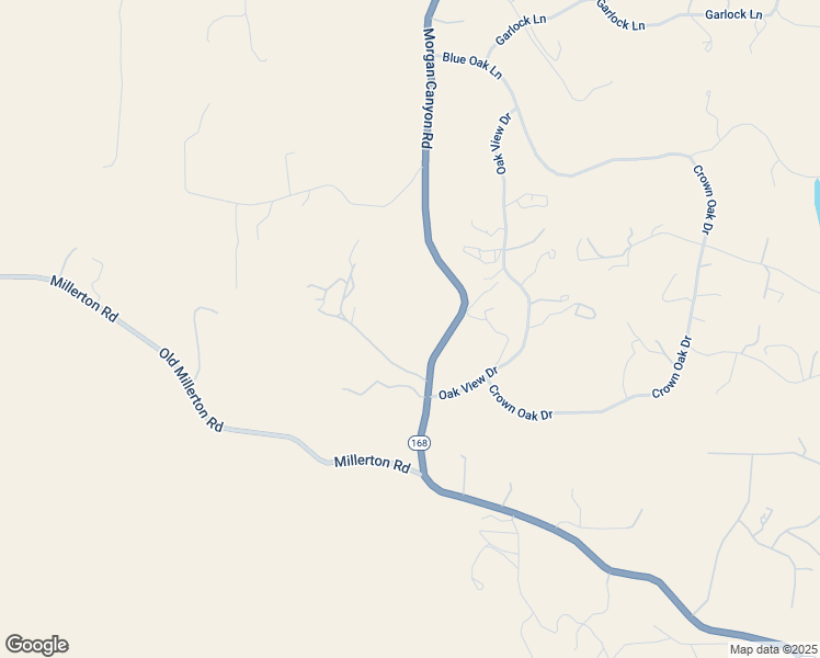 map of restaurants, bars, coffee shops, grocery stores, and more near 14188 Morgan Canyon Road in Prather
