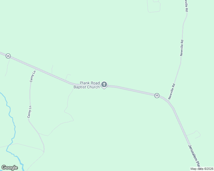 map of restaurants, bars, coffee shops, grocery stores, and more near 11578 Jerusalem Plank Road in Waverly