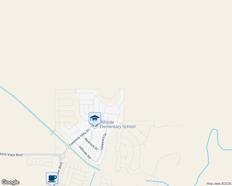 map of restaurants, bars, coffee shops, grocery stores, and more near Terrace Place in Friant