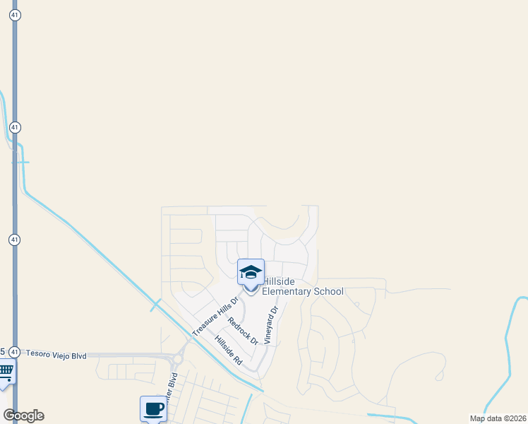 map of restaurants, bars, coffee shops, grocery stores, and more near 871 Highbranch Avenue in Madera