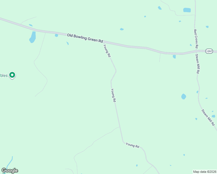 map of restaurants, bars, coffee shops, grocery stores, and more near 375-579 Young Road in Smiths Grove