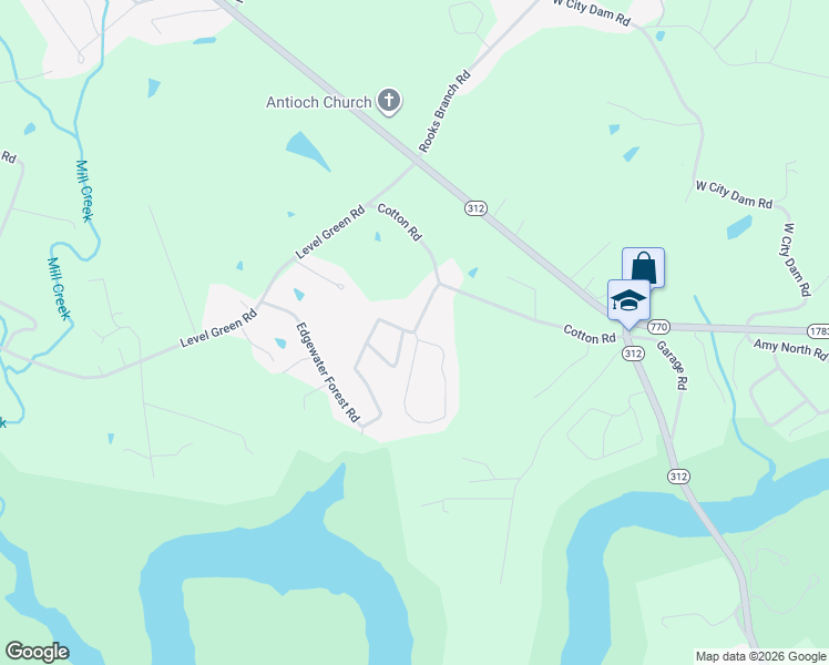 map of restaurants, bars, coffee shops, grocery stores, and more near 78 Edgewater Road in Corbin