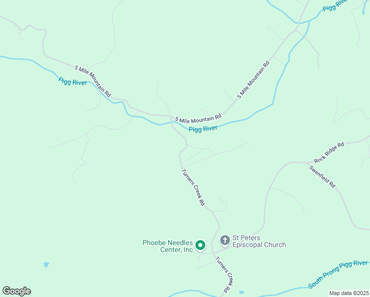 map of restaurants, bars, coffee shops, grocery stores, and more near 732 Turners Creek Road in Callaway