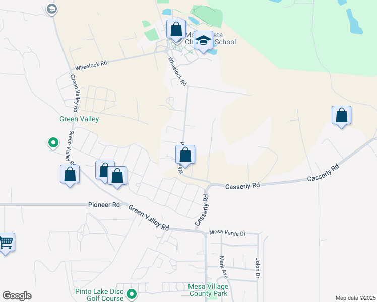 map of restaurants, bars, coffee shops, grocery stores, and more near 96 Wheelock Road in Watsonville