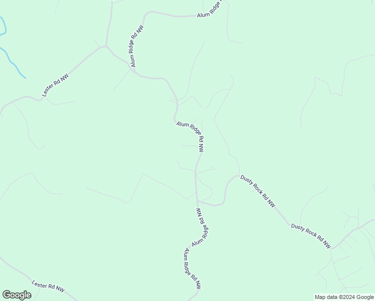 map of restaurants, bars, coffee shops, grocery stores, and more near 5142 Alum Ridge Road Northwest in Floyd