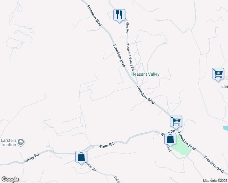 map of restaurants, bars, coffee shops, grocery stores, and more near Willow Heights in Aptos