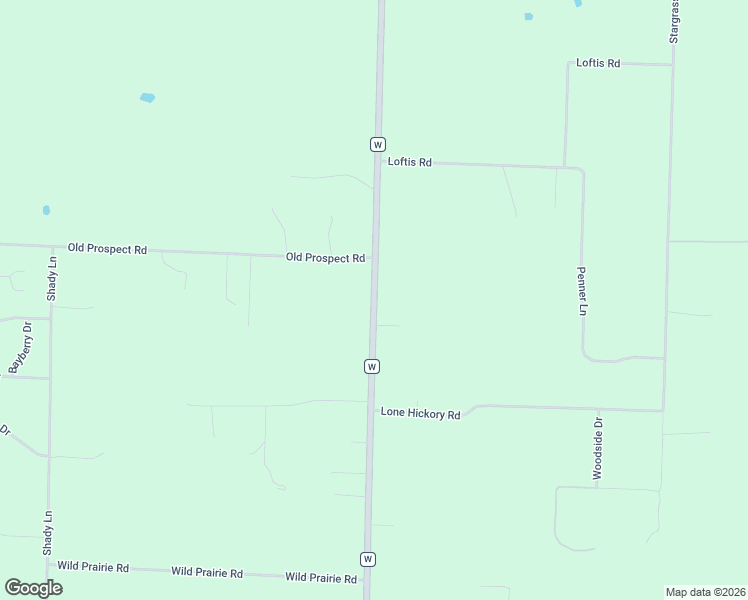 map of restaurants, bars, coffee shops, grocery stores, and more near State Route W in Ozark