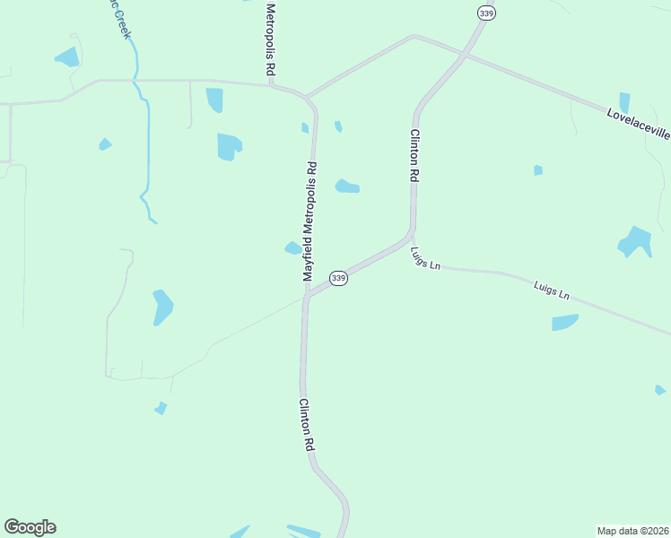 map of restaurants, bars, coffee shops, grocery stores, and more near 6919-7099 Clinton Road in Paducah
