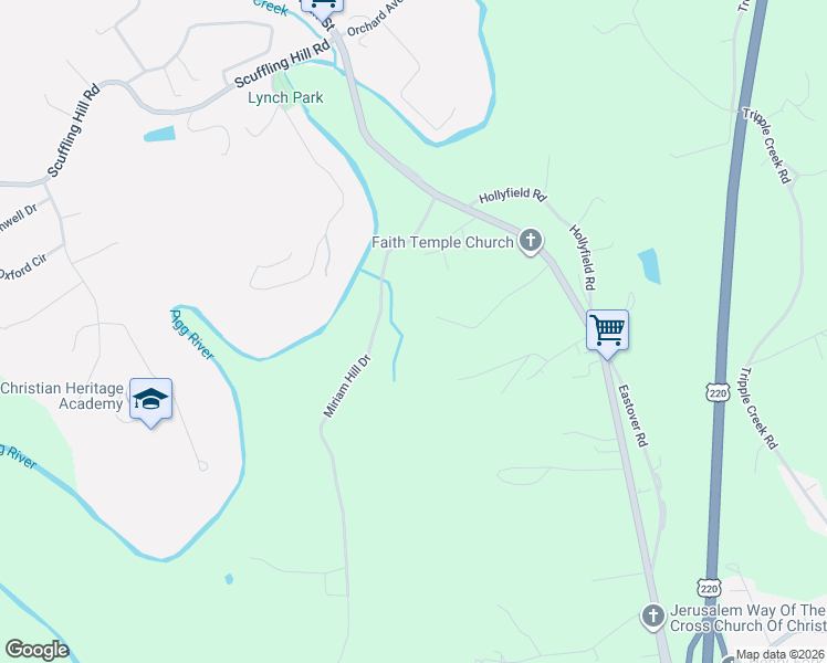 map of restaurants, bars, coffee shops, grocery stores, and more near 234 Sunrise Road in Rocky Mount