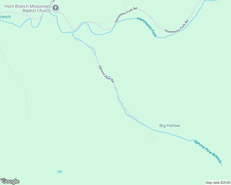 map of restaurants, bars, coffee shops, grocery stores, and more near 610 Spruce Pine Road in Woollum