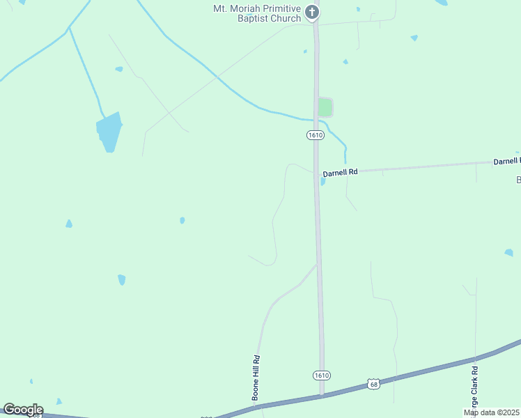 map of restaurants, bars, coffee shops, grocery stores, and more near 1-549 Hill Estates Lane in Benton