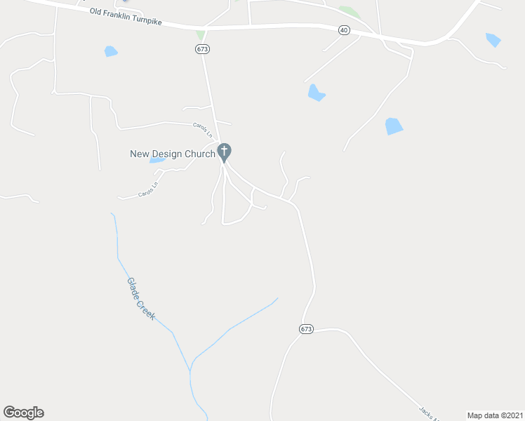 map of restaurants, bars, coffee shops, grocery stores, and more near 600 Jacks Mountain Road in Glade Hill