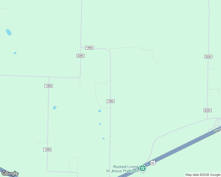 map of restaurants, bars, coffee shops, grocery stores, and more near 2092 County Road 1990 in Howell County
