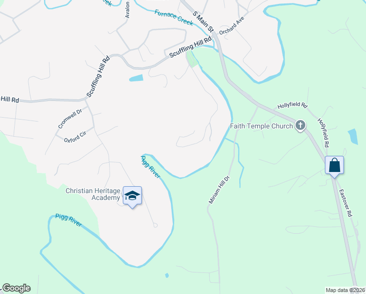 map of restaurants, bars, coffee shops, grocery stores, and more near 798 Old Fort Road in Rocky Mount