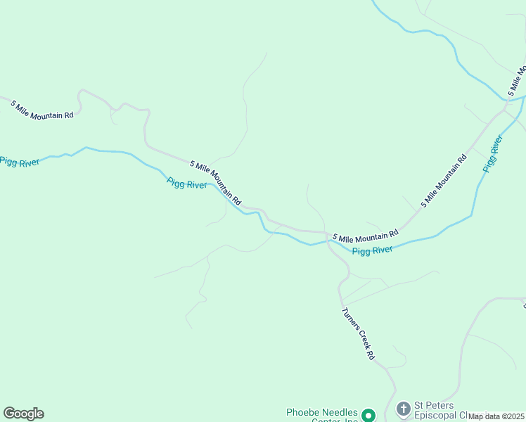 map of restaurants, bars, coffee shops, grocery stores, and more near 5 Mile Mountain Road in Franklin County