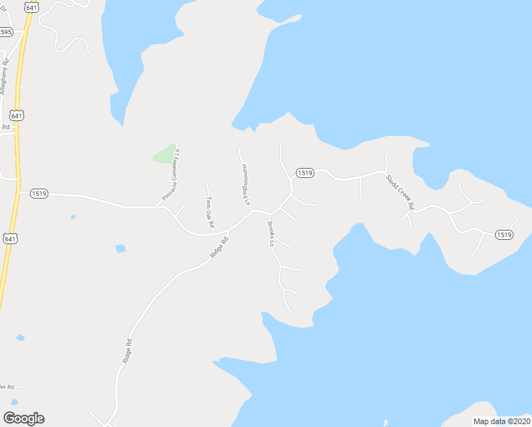 map of restaurants, bars, coffee shops, grocery stores, and more near Sledd Creek Road in Gilbertsville