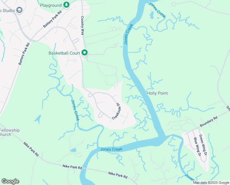 map of restaurants, bars, coffee shops, grocery stores, and more near 20648 River's Bend in Smithfield